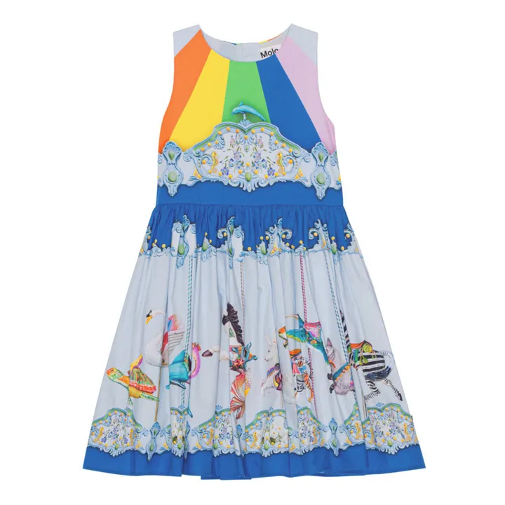 Molo Robe Caisi Coton Bio | Bleu