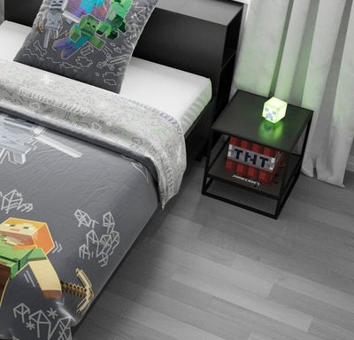 Minecraft Creeper LED Nattlampe