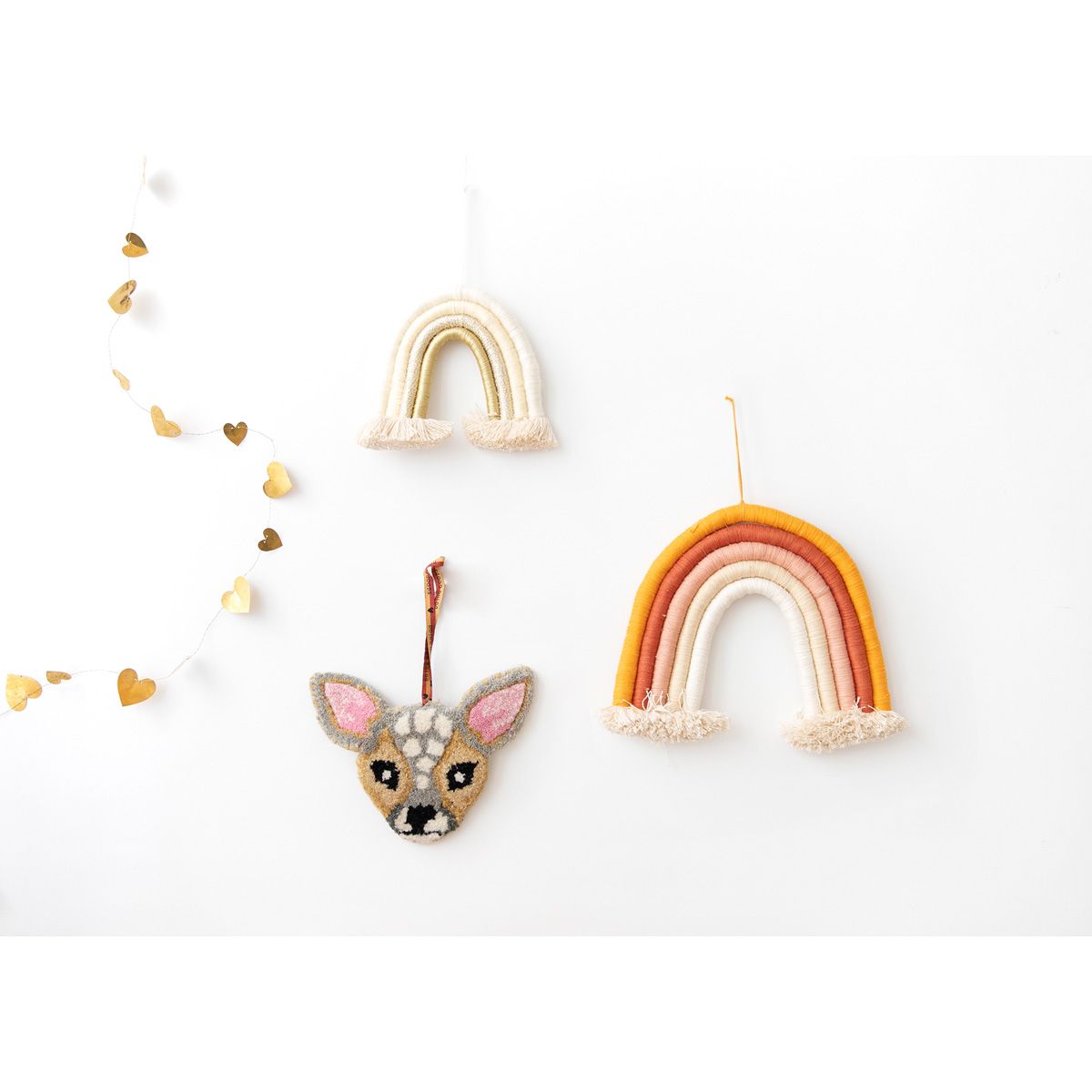 Guirlande coeurs Atelier jasmin