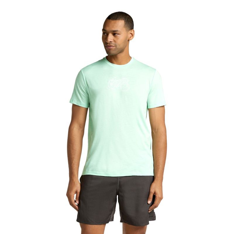Merino 150 Tech Lite SS Tee Adventure Ride - T-shirt en laine mérinos homme