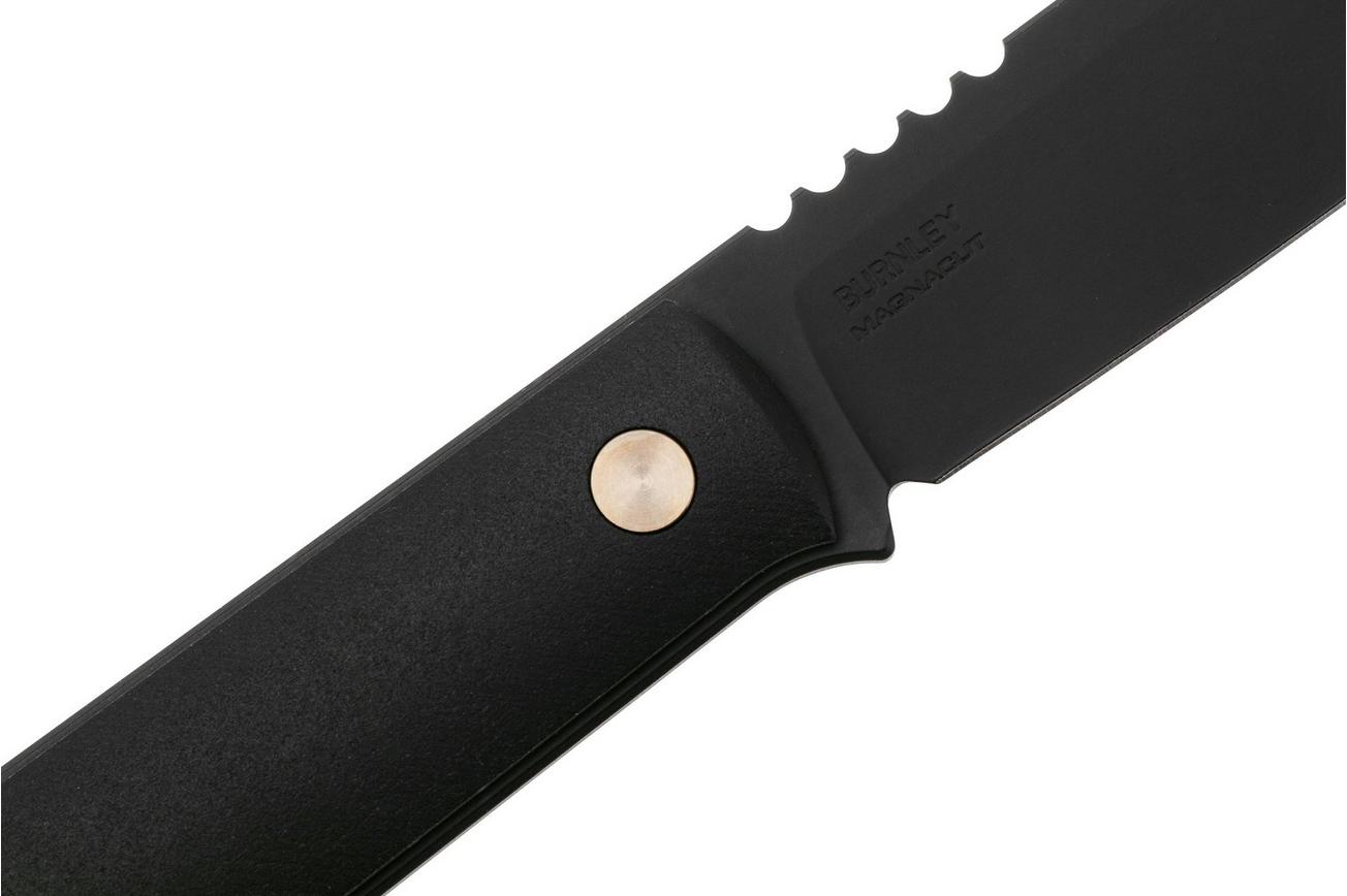 Böker BFF Packlite 120751 Allblack Stargaze,, vaststaand mes, Lucas Burnley design