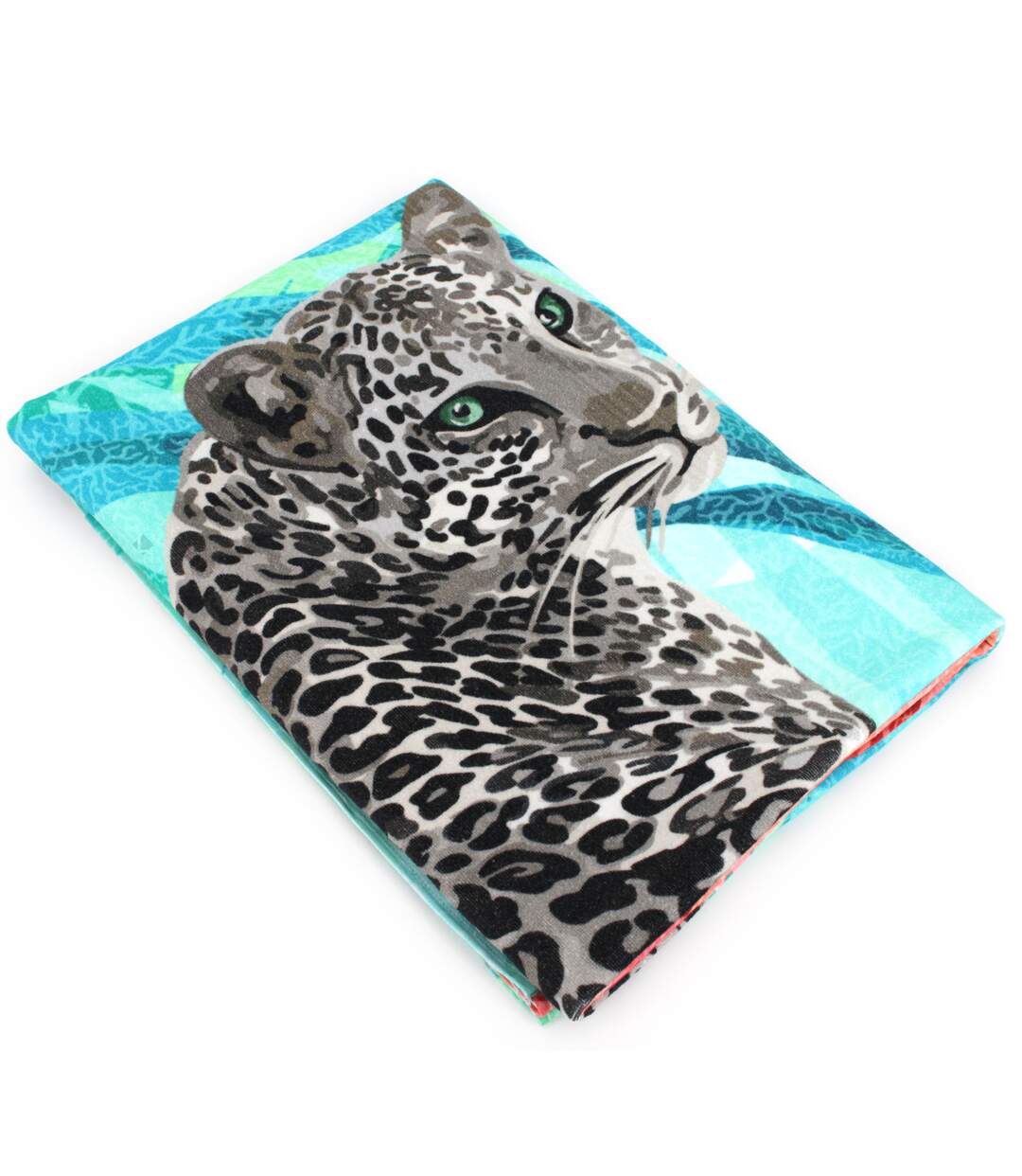 Drap de plage 100x180 cm LEOPARD Multicolore
