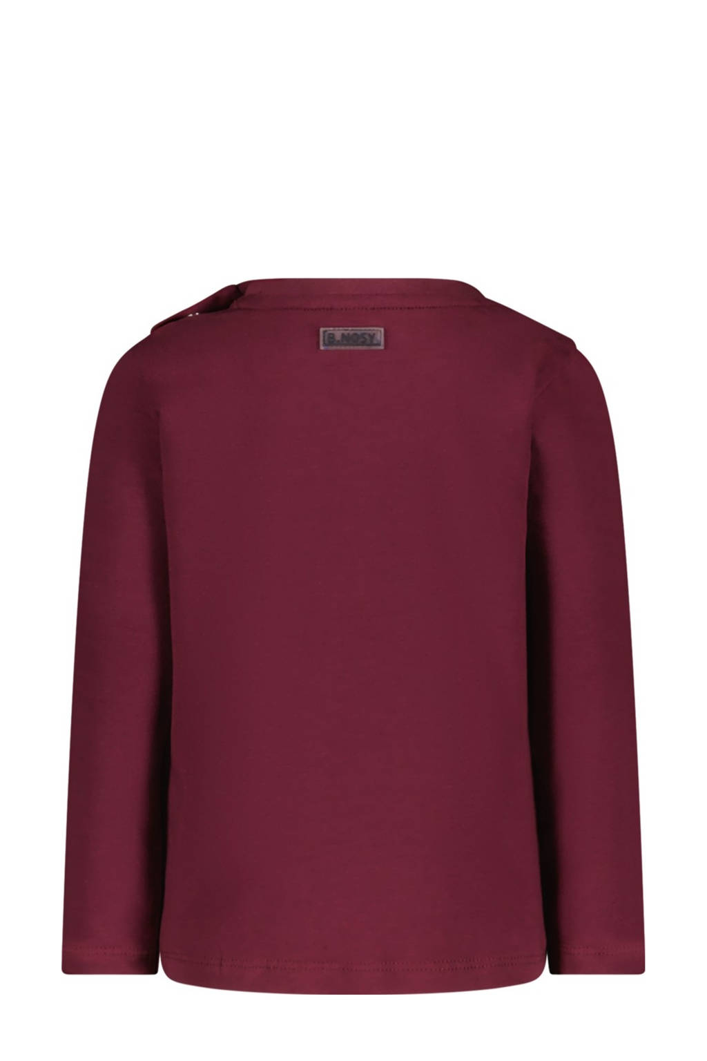 B.Nosy baby longsleeve Toby met printopdruk paars