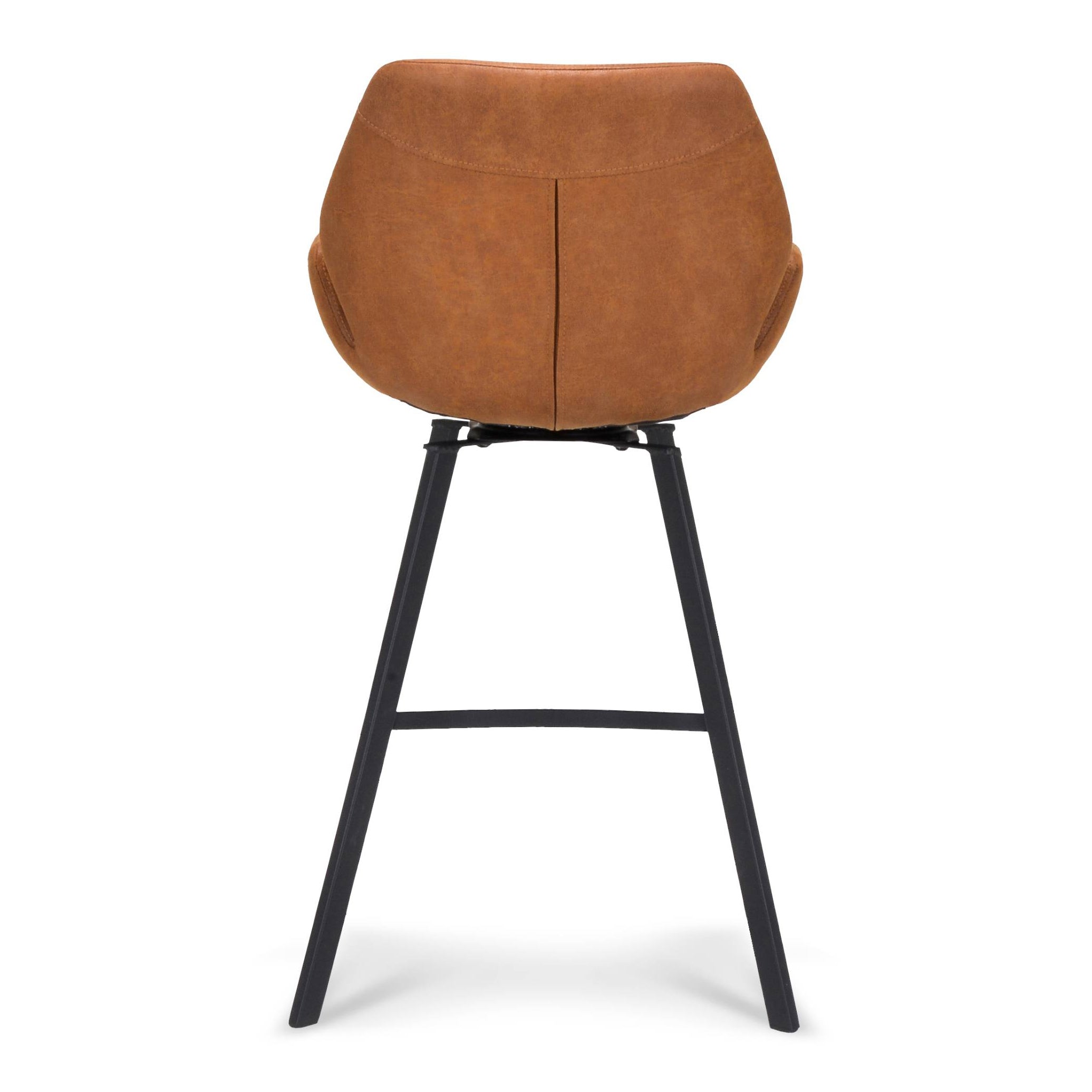 by fonQ Billy Barkruk Draaibaar - Microleder - Cognac