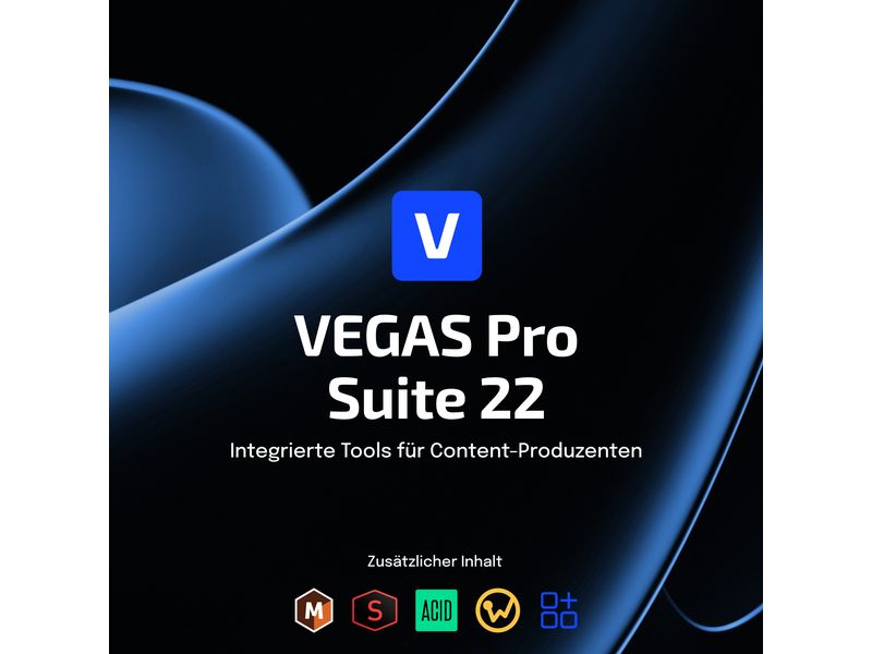 Magix Vegas Pro Suite 22 ESD, Vollversion Der kreative Standard für Video und Audio