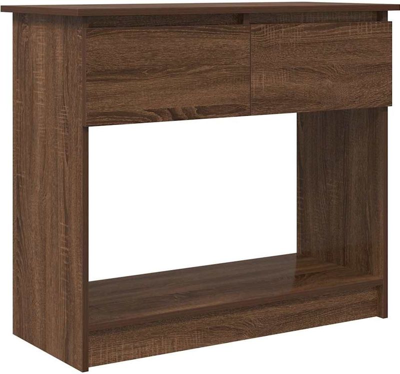 vidaXL - Wandtafel - Bruin - Hout - 85,5x38,5x74,5 cm