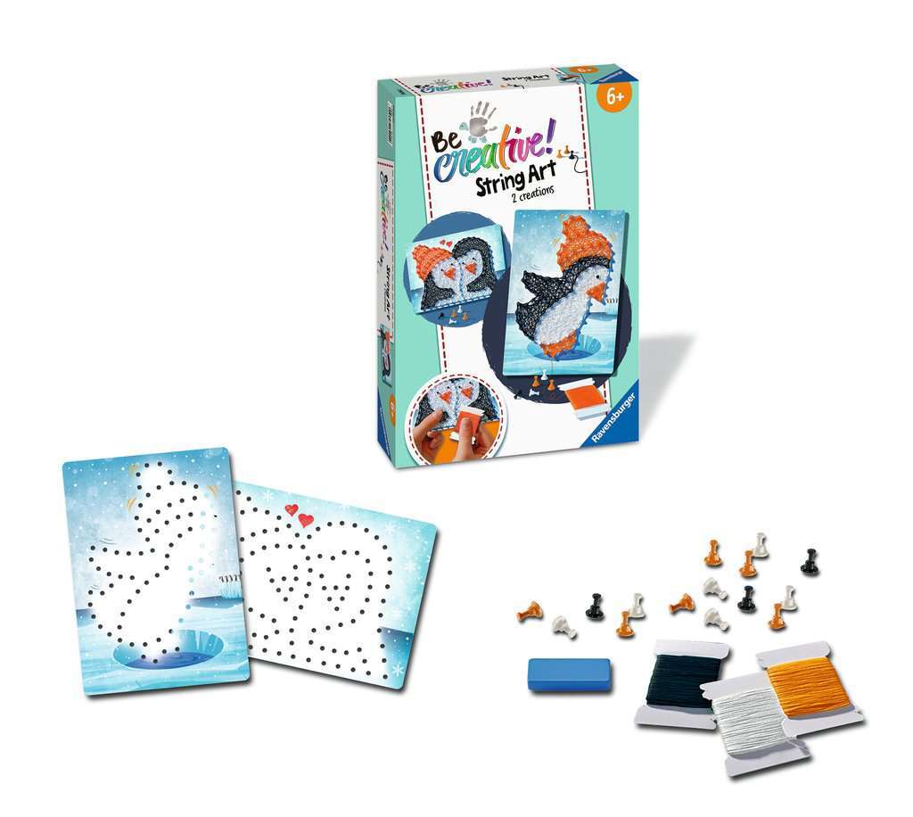 Ravensburger Spiel String Art Pinguine