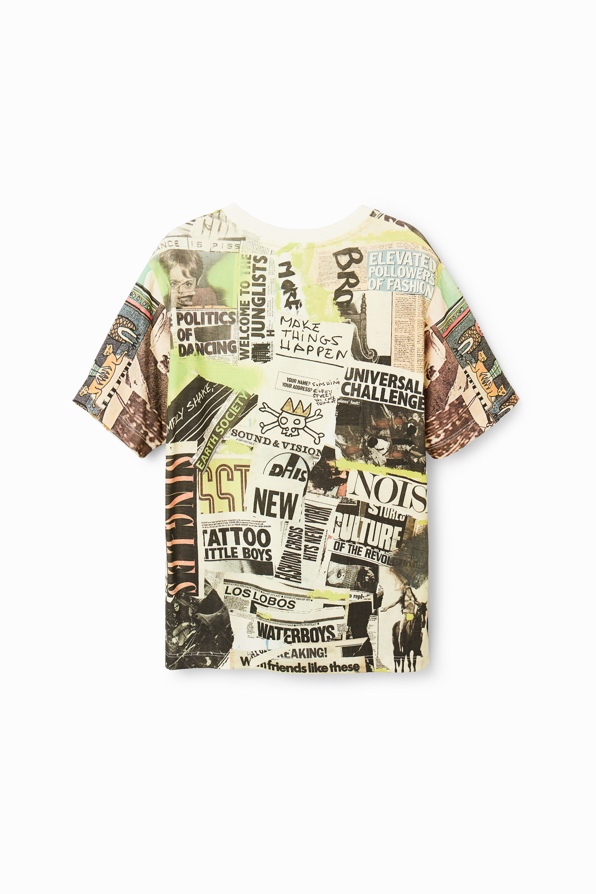 T-shirt manches courtes journal