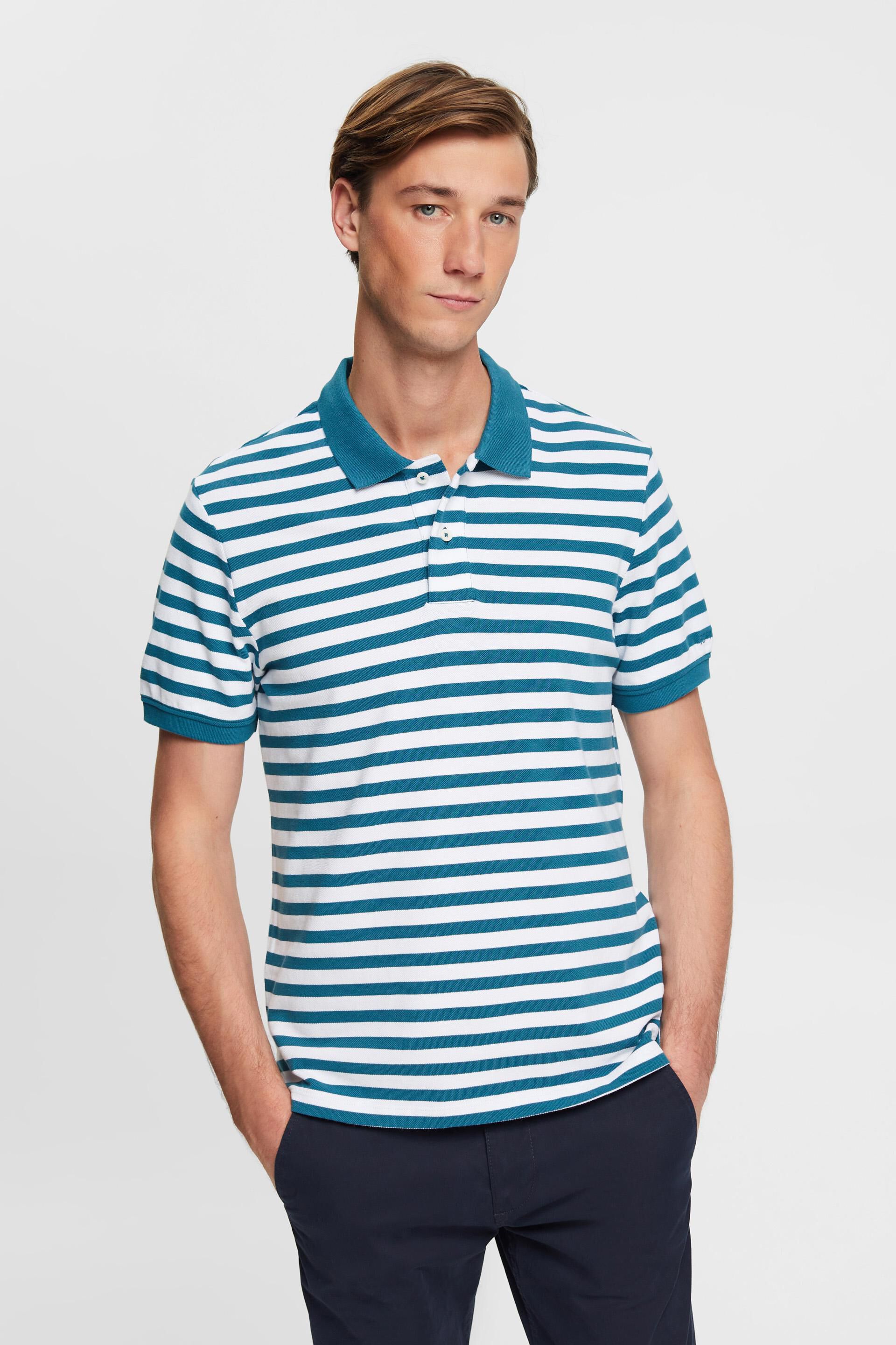 Polo rayé coupe Slim Fit