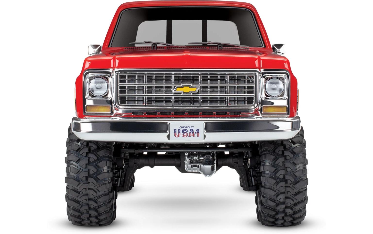 Scale Crawler TRX-4 Blazer K5 4WD Rot, ARTR, 1:10<br>Scale-Crawler mit Allradantrieb und lizenzierter Chevrolet Blazer Karosserie