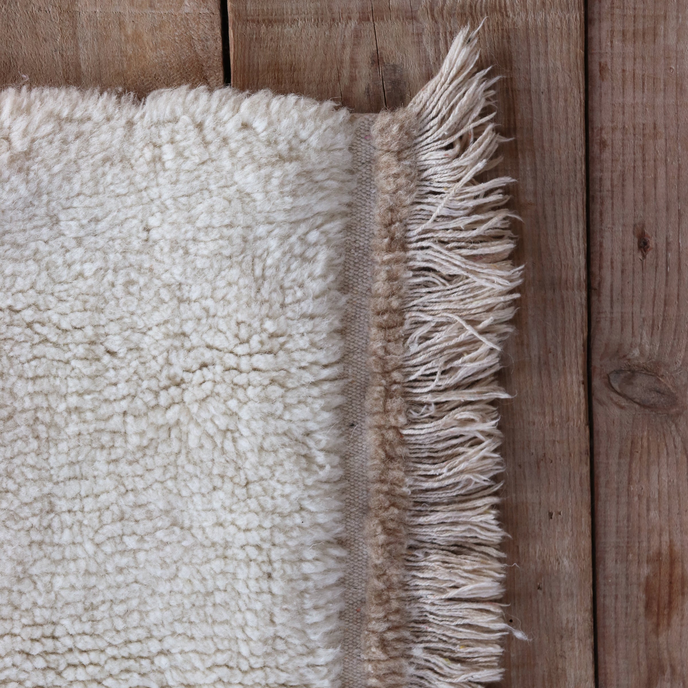 Lorena Canals Steppe Vloerkleed 170 x 240 cm - Sheep White