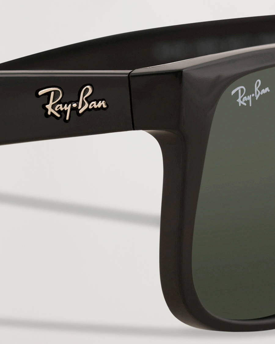 Ray-Ban 0RB4165 Justin Sunglasses Black
