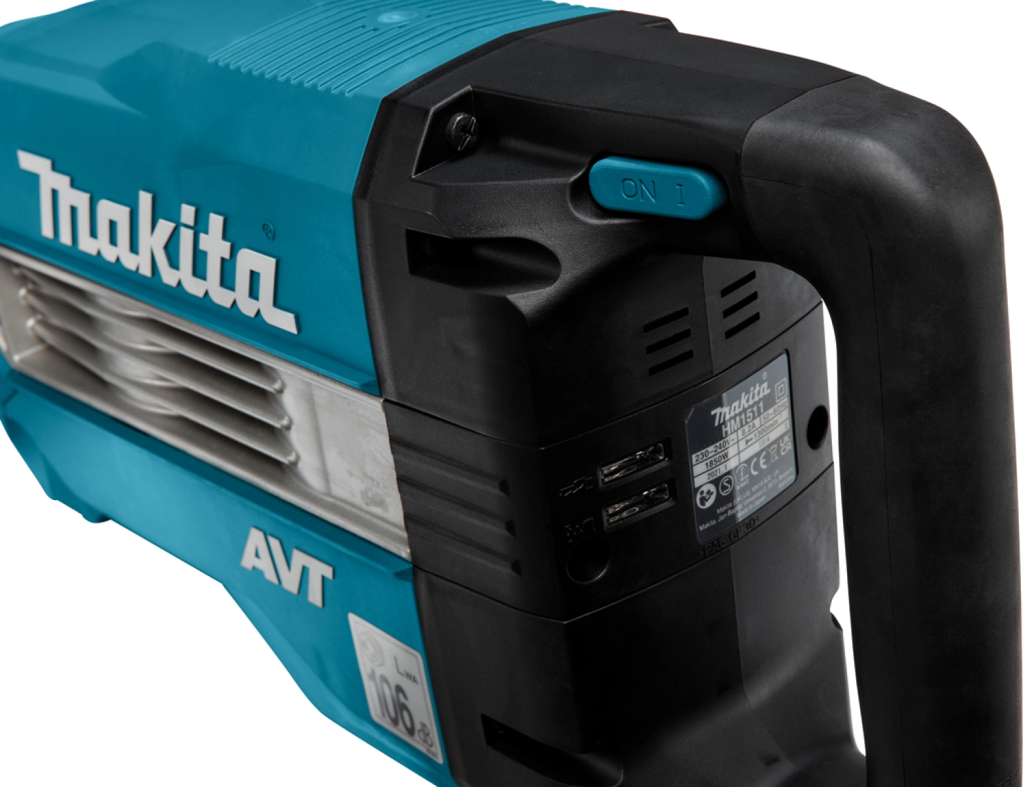 Makita HM1511 SW30 Breekhamer in koffer - 1850W - 48,9J