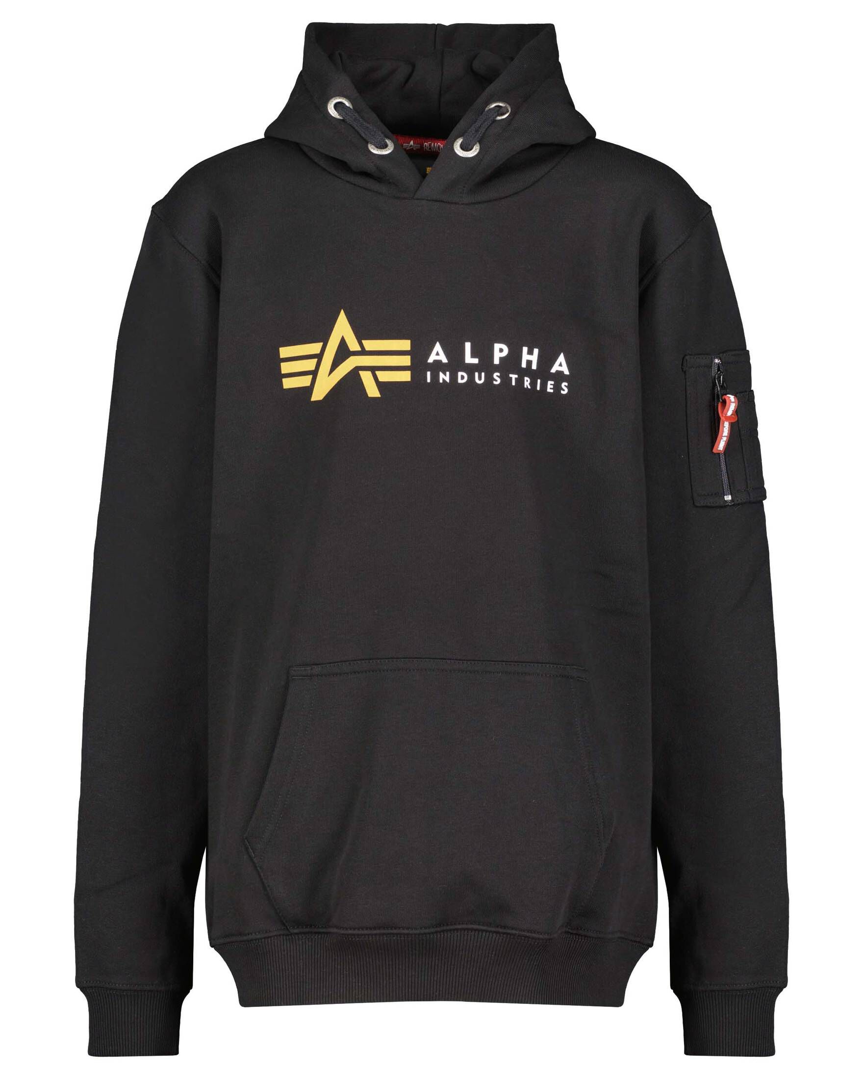 Alpha Industries| Jungen Hoodie ALPHA LABEL