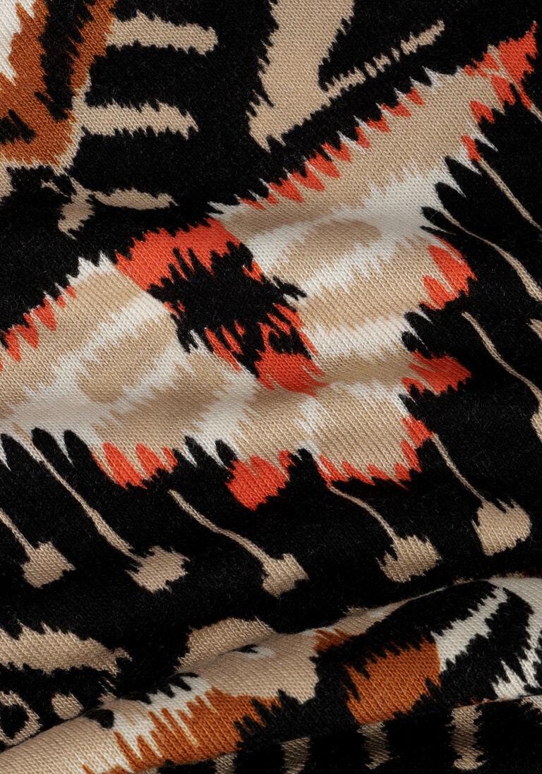 SUMMUM multi summum trui top ikat on wool blend