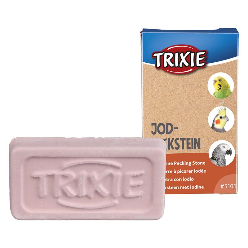Pierre à picorer iodée Trixie pour oiseaux