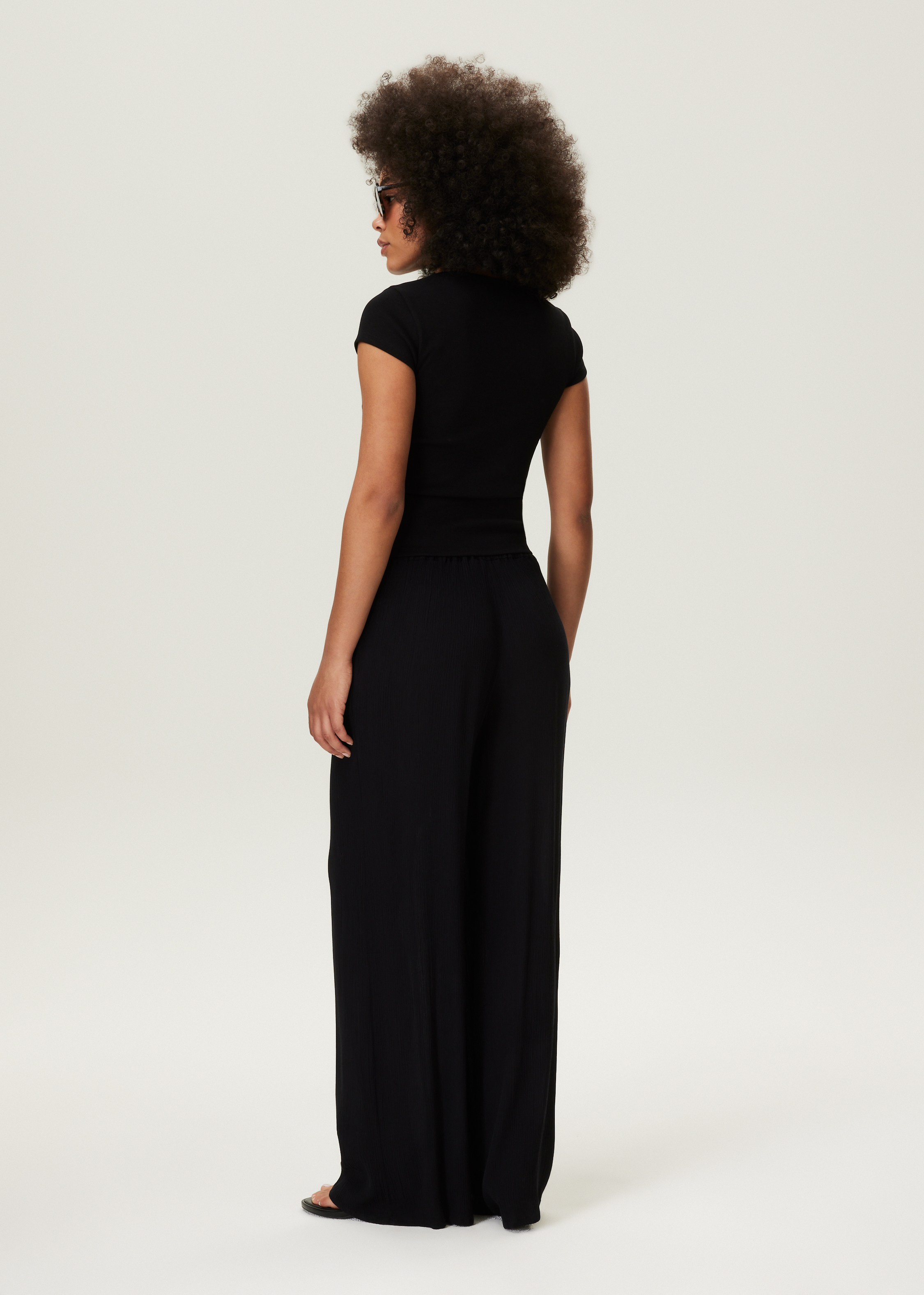 Top met ribstructuur