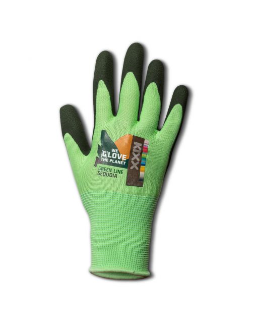 Kixx Tuinhandschoen Sequoia Polykatoen - Handschoenen - Groen 8