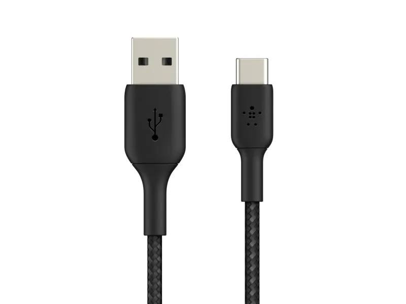 Belkin BoostCharge - USB-kabel - 24 pin USB-C (han) til USB (han) - 1 m - sort