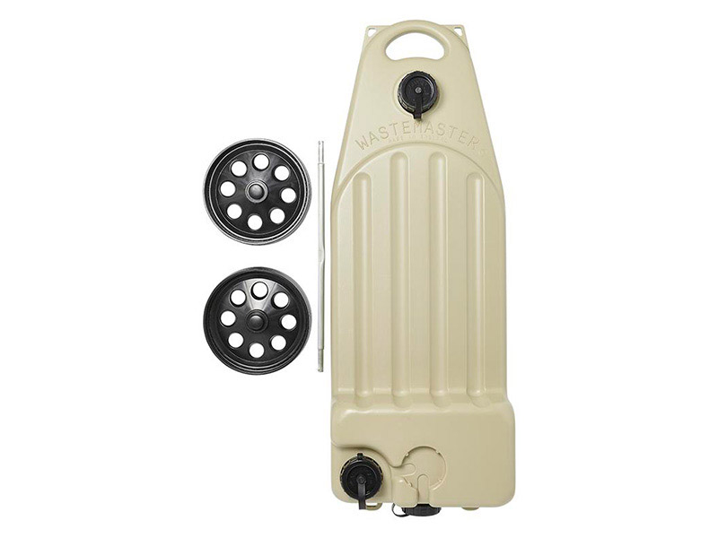 Aquaroll Wastemaster 38L mobiele vuilwatertank - beige