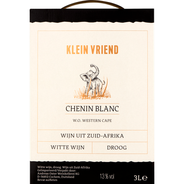 Klein Vriend - Chenin Blanc - 3 L