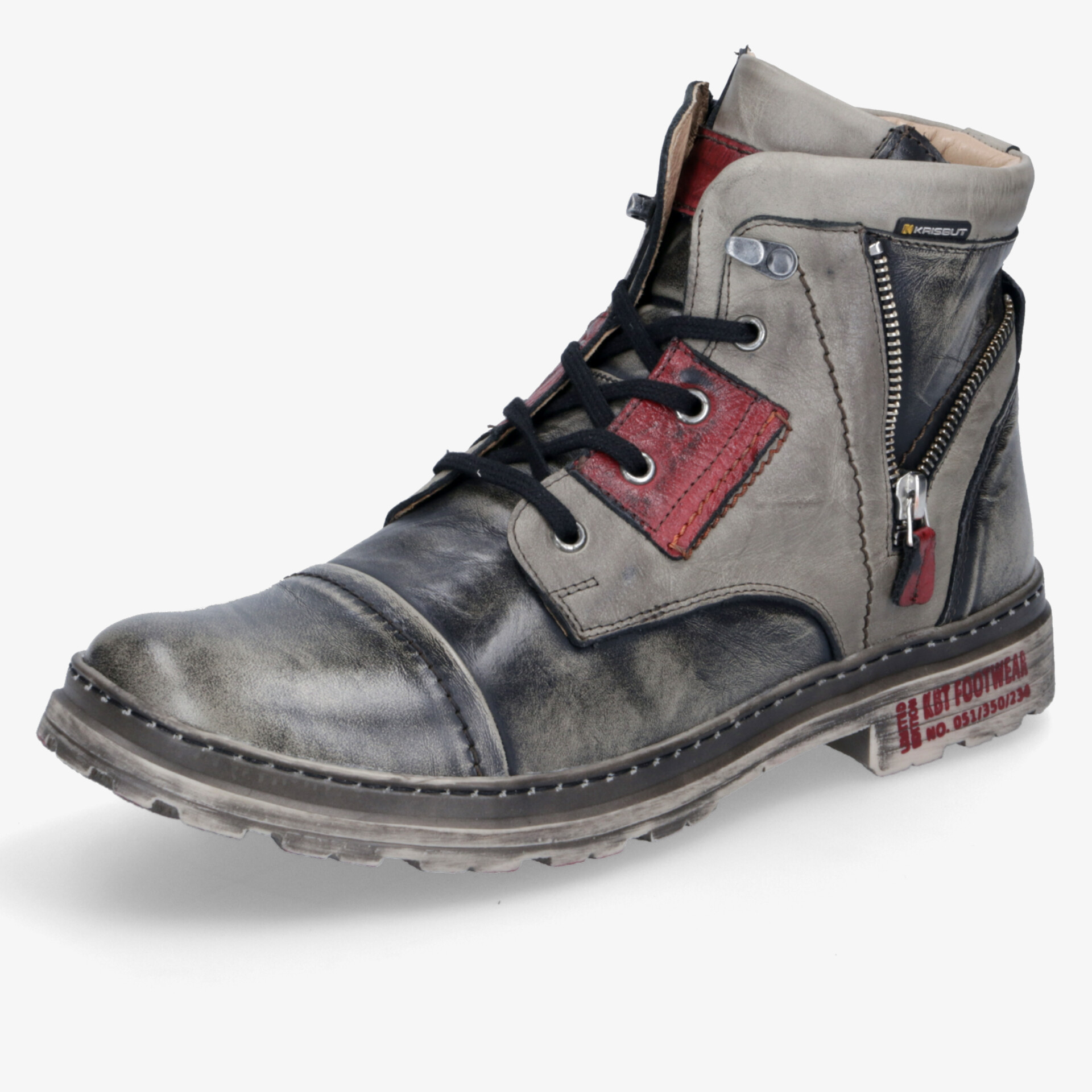 KRISBUT Herren Stiefel mehrfarbig