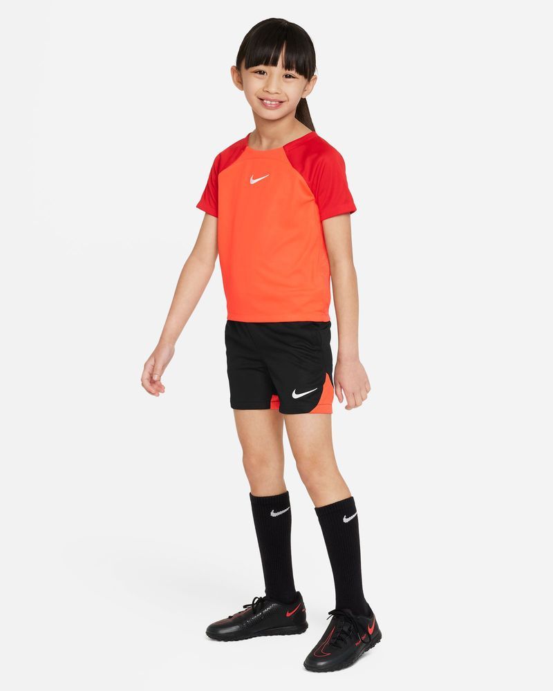 Ensemble maillot et short Nike Academy Pro Rouge Crimson pour enfant