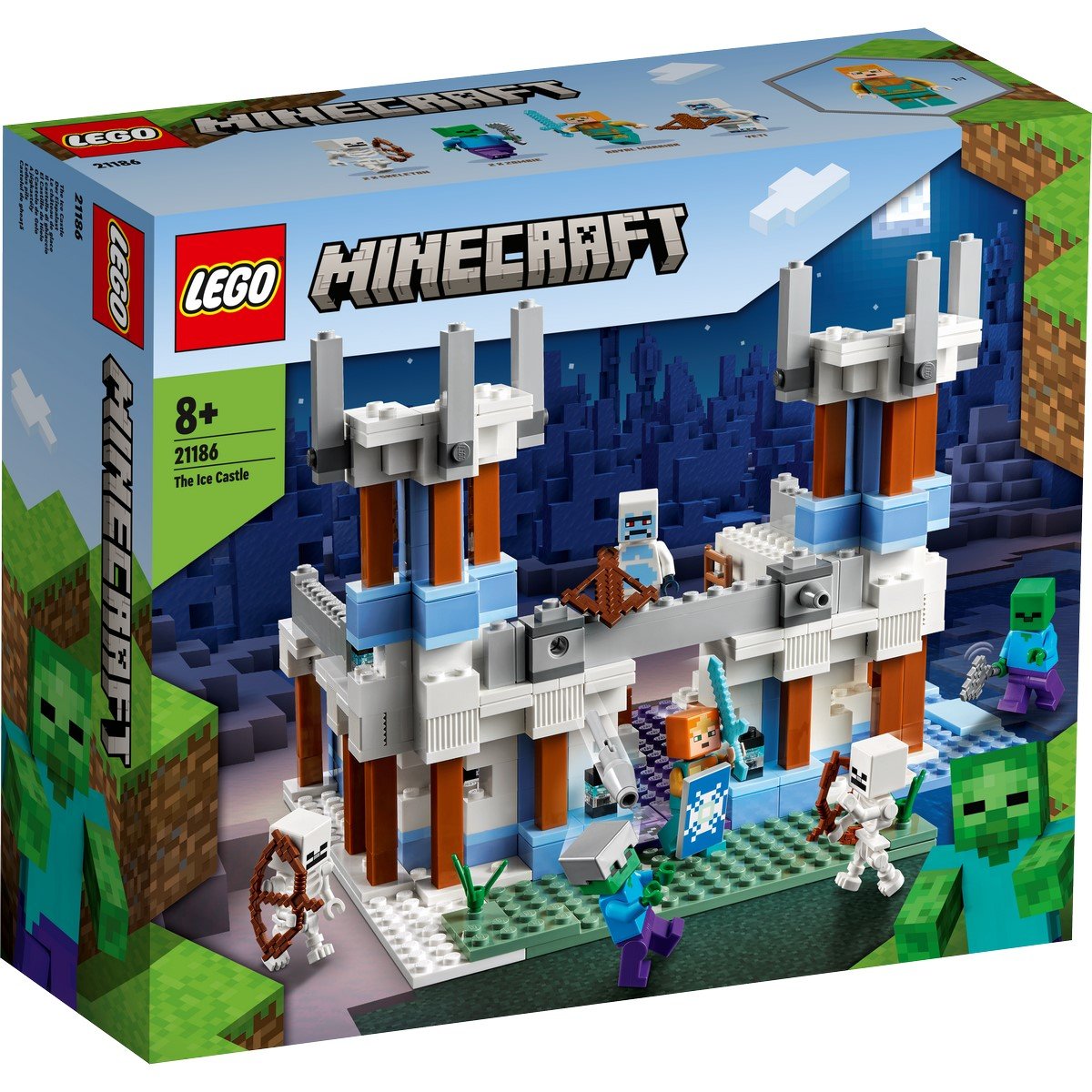 Le château de glace LEGO MINECRAFT 21186