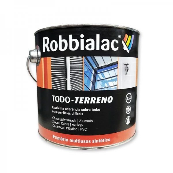 Robbialac Primario Multi-usos Todo Terreno 2.5L Branco - 0210301205