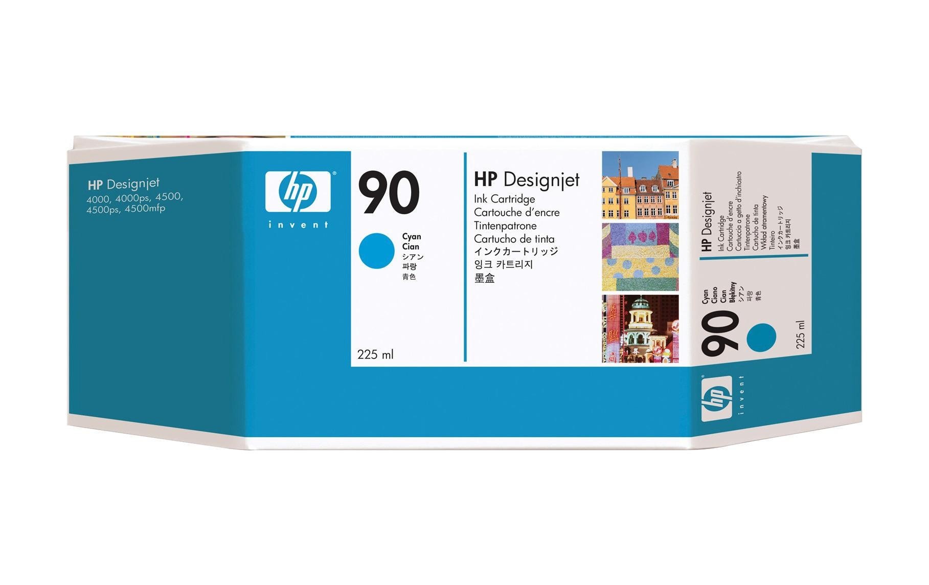 Tinte Nr. 90 (C5060A) Cyan<br>Druckerpatrone