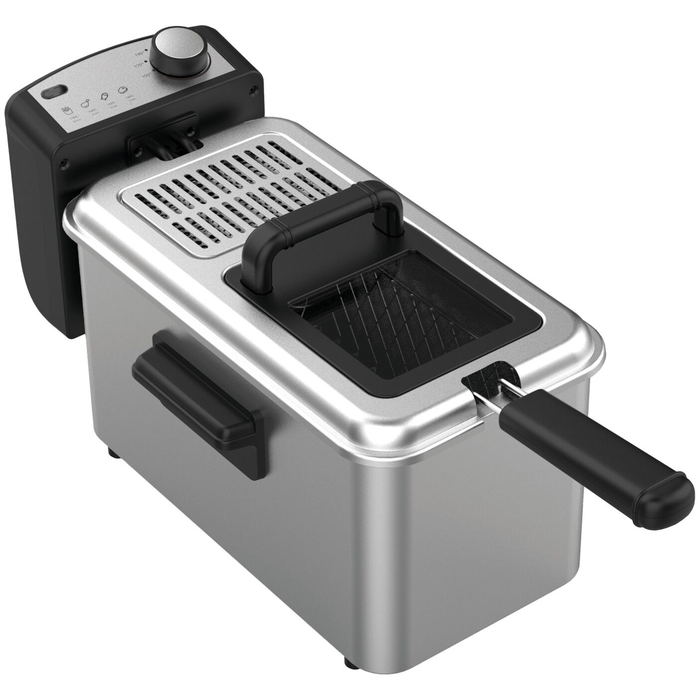 KoenigKaltzonenfritteuse «INOX» 3 l