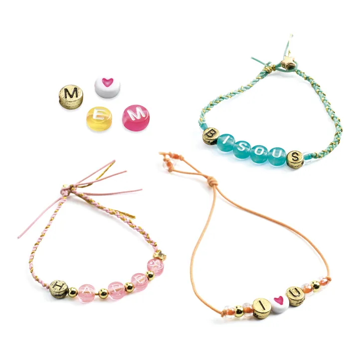 Djeco DIY bracelets alphabet à créer