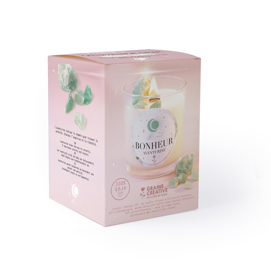 Kit bougie DIY de Lithothérapie Aventurier