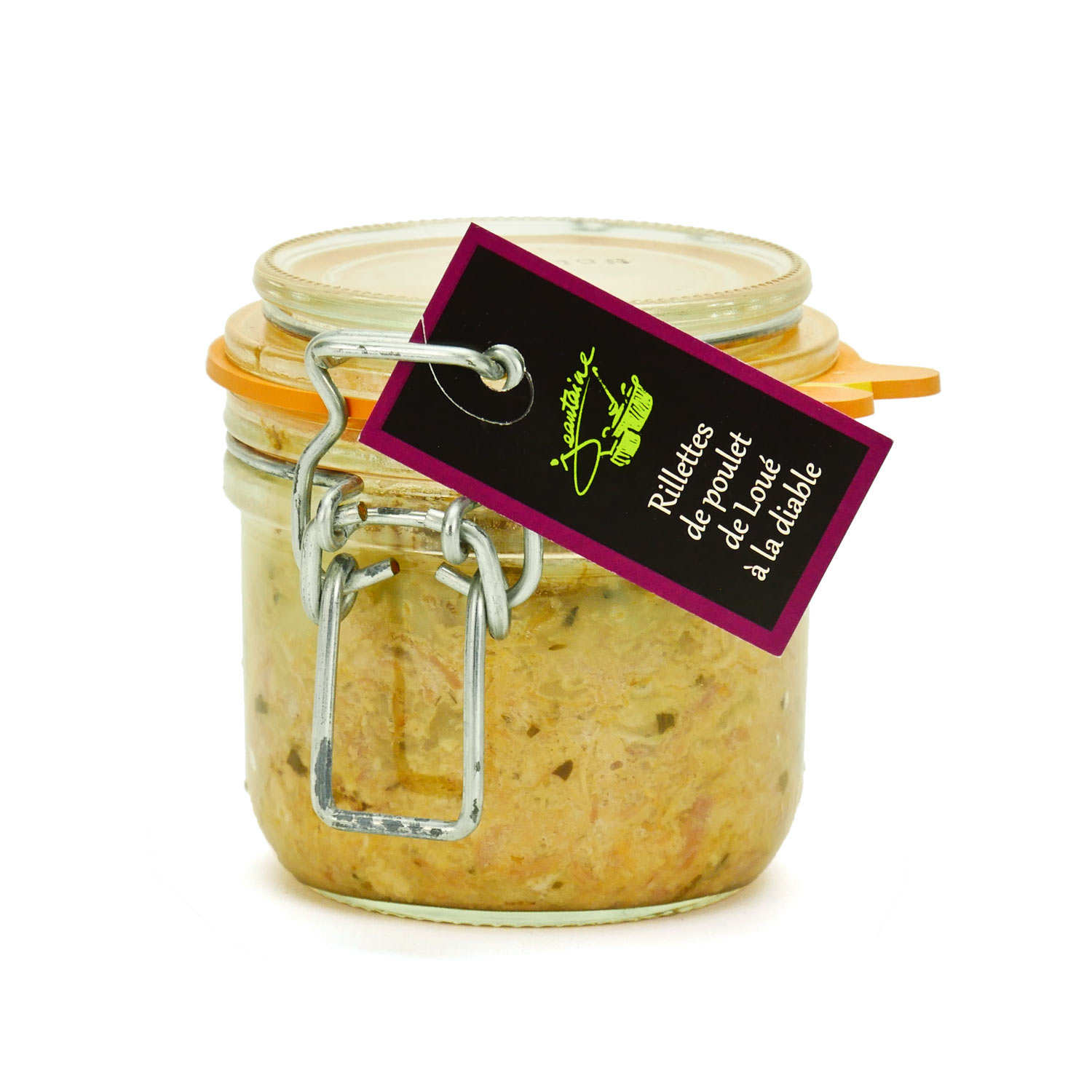 Rillettes de poulet de Loué à la Diable