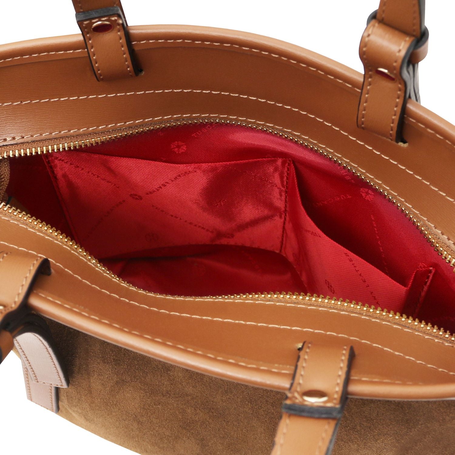 TL142261 – Glacette – Suede leren emmer tas