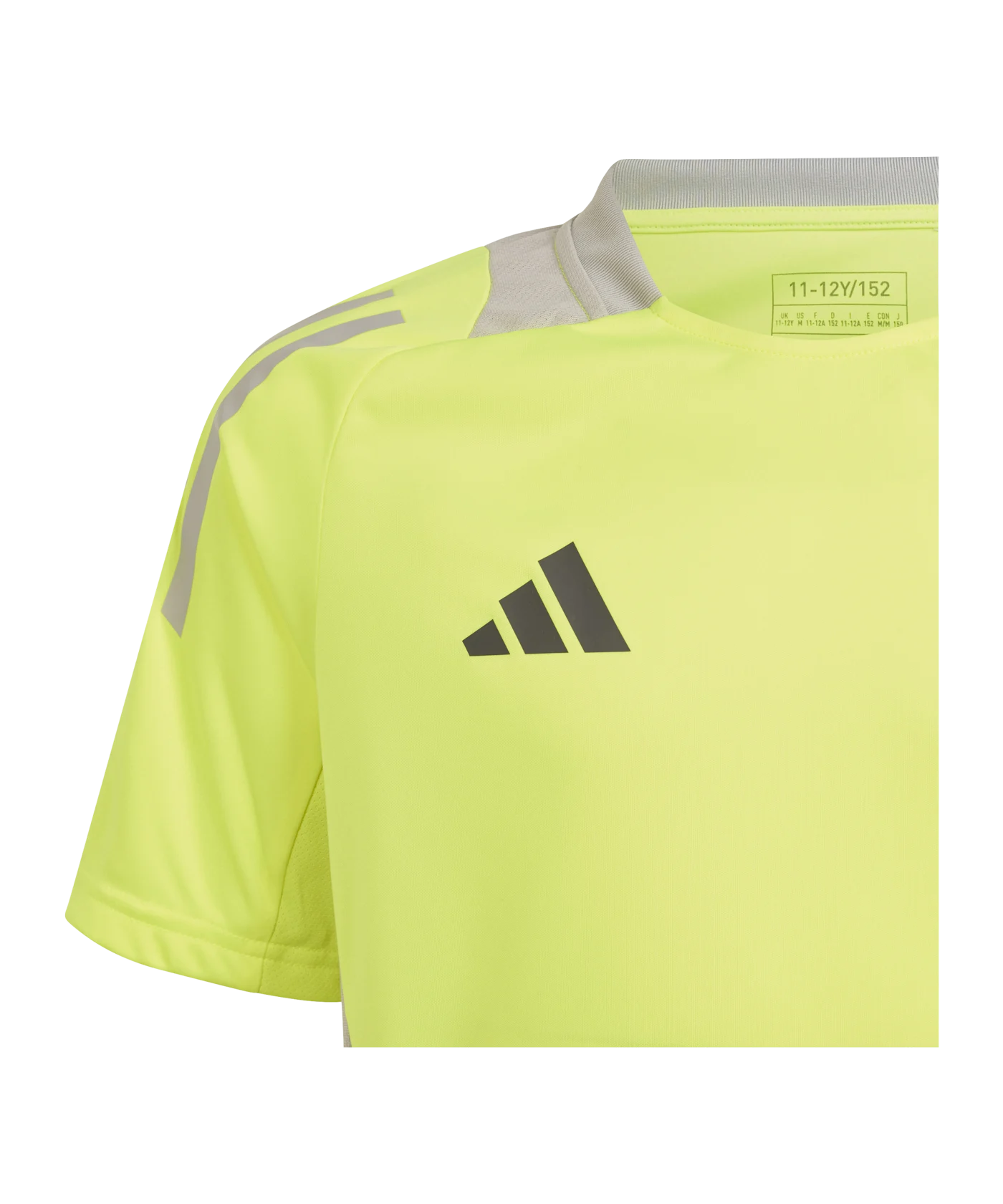 adidas Tiro 24 Competition Training Trikot Kids Gelb Grau