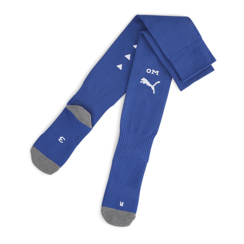 Puma X1 Paire de Chaussette Bleu Puma Homme/Ado Team Om Stacked