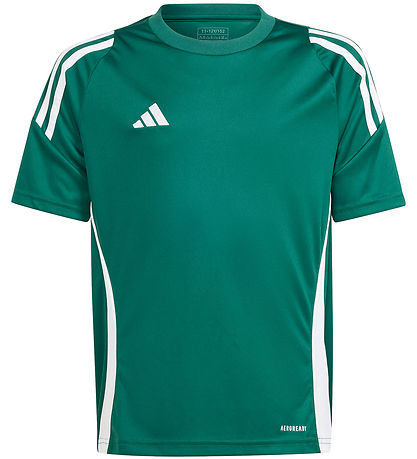 adidas Performance T-Shirt - Tiro24 Jsyy - Grün/Weiß