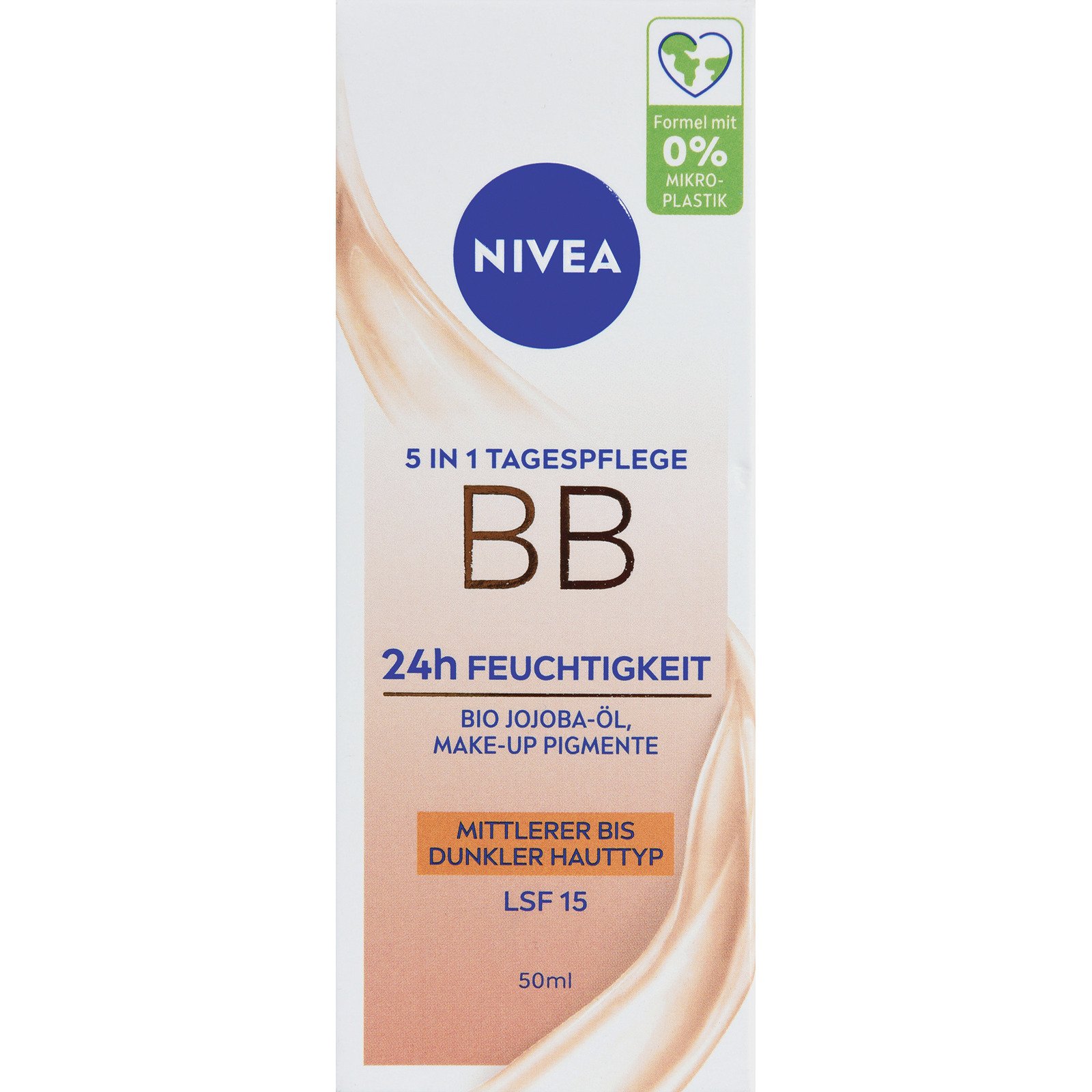 Nivea 5 in 1 BB Tagescreme Mittel LSF 15 50 ml