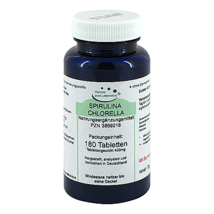 Spirulina + Chlorella Tabletten, 180 St
