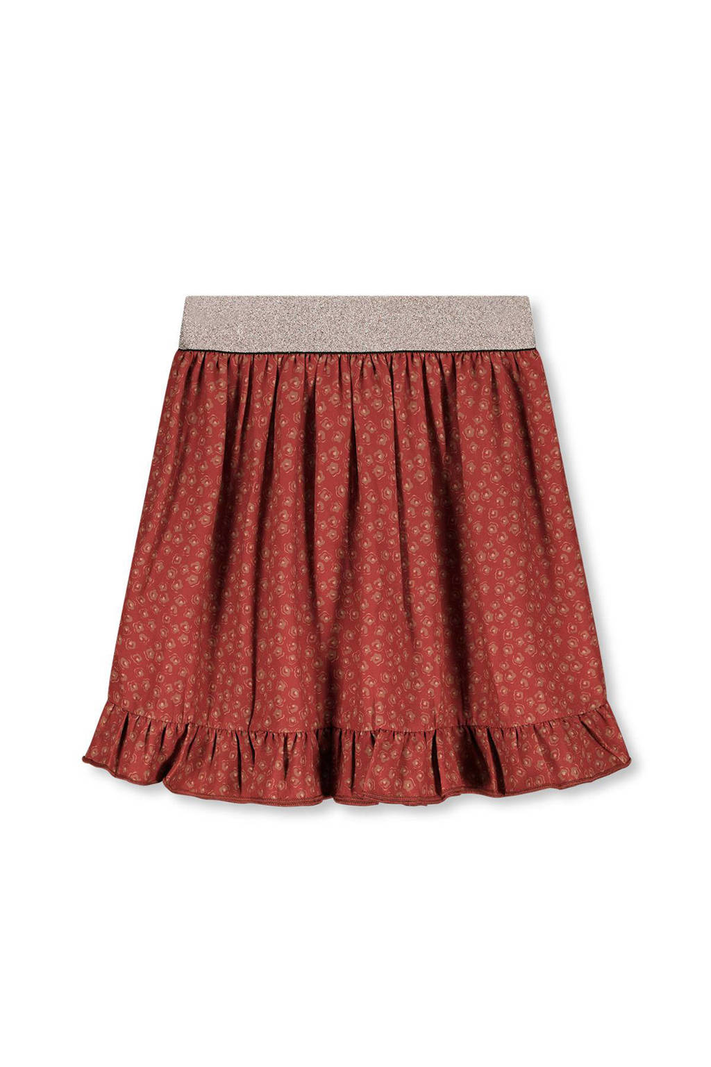 Moodstreet rok van polyester roest