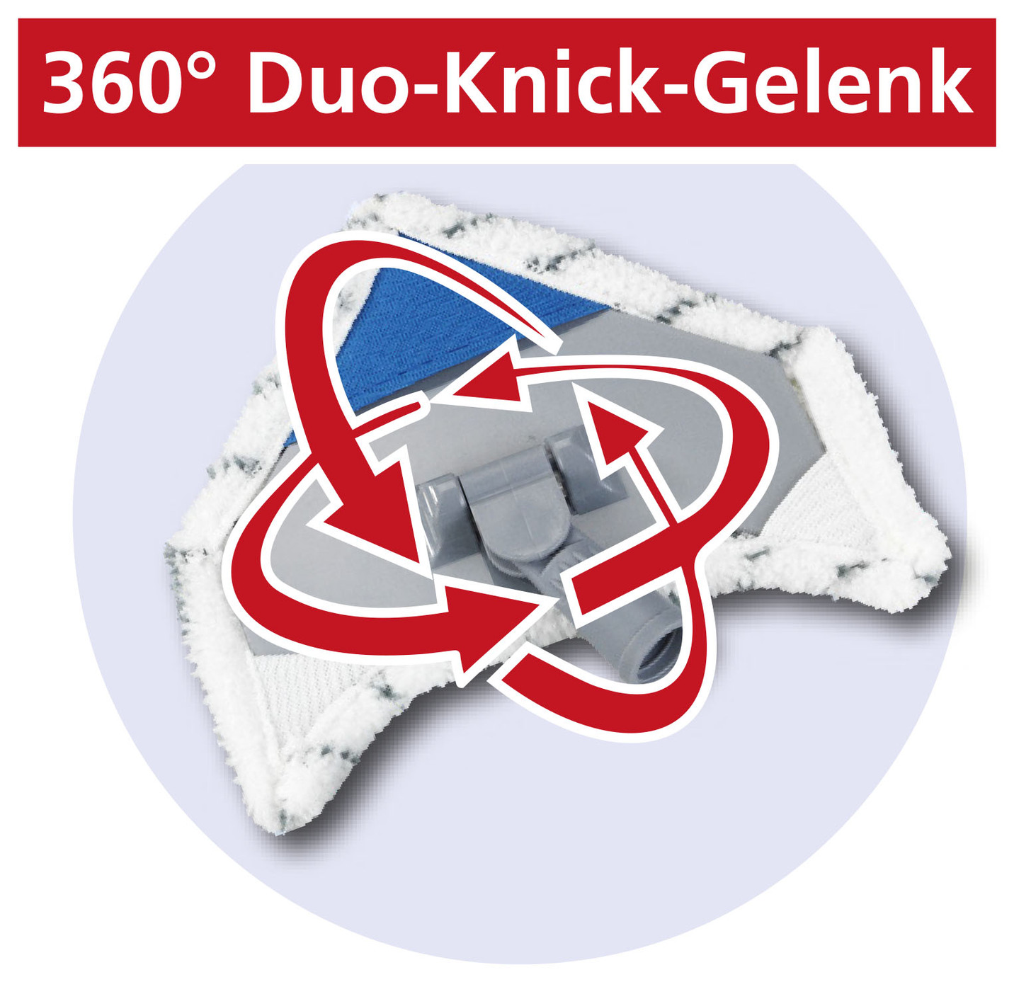 Nie mehr bücken mit dem Multiflex-Wischer-Set