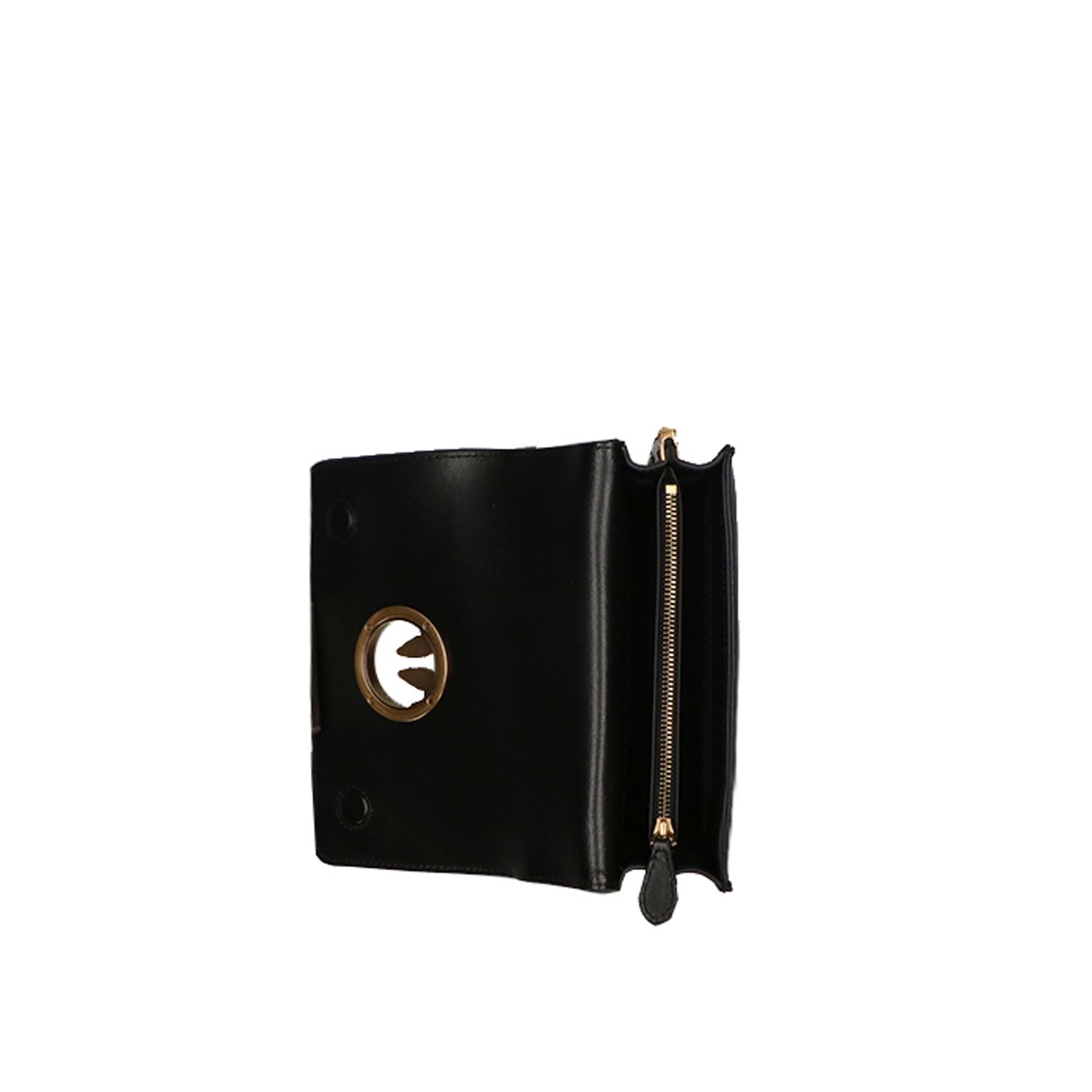 Pinko Love Click Mini Chevron black