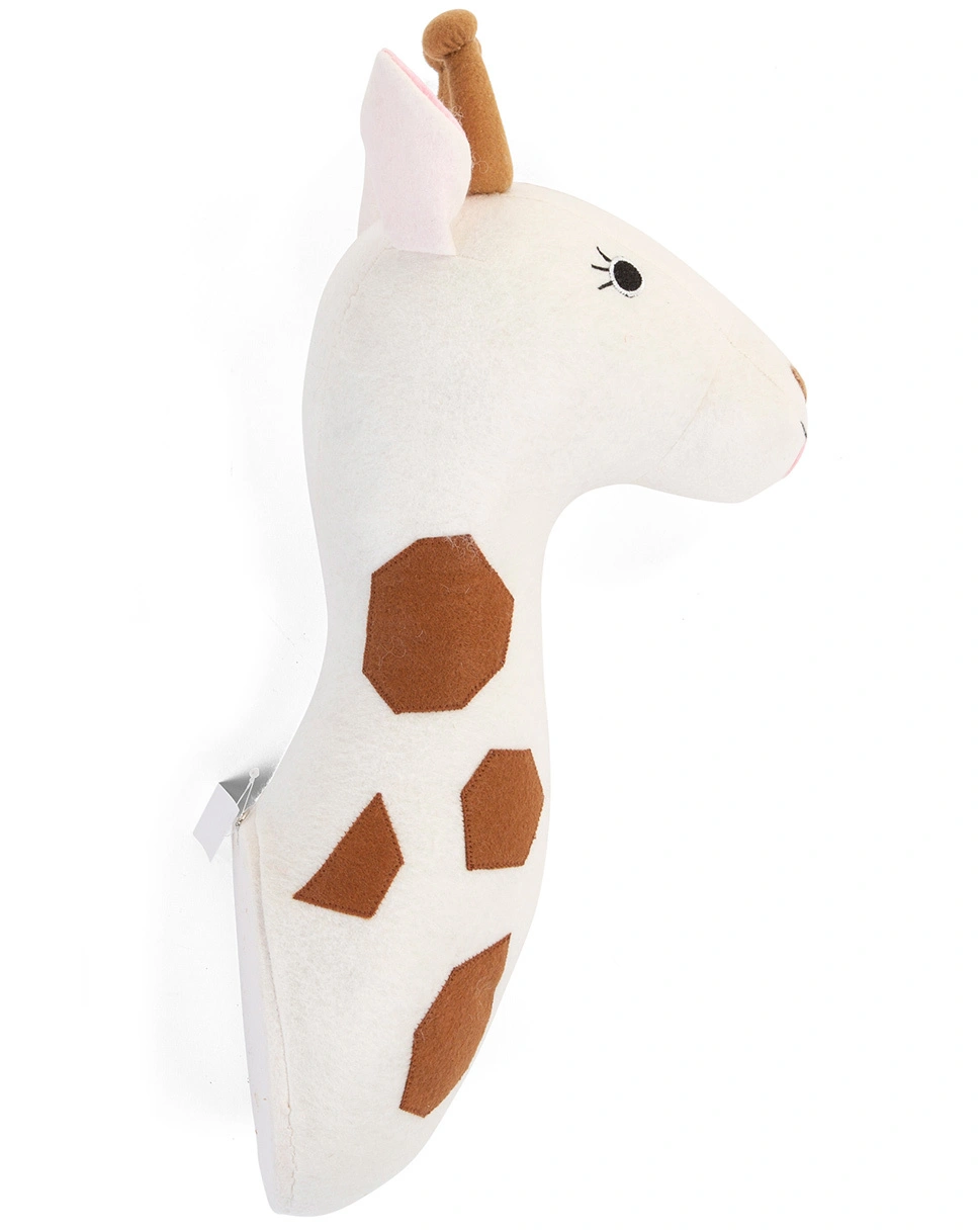 Wanddekoration GIRAFFE in beige