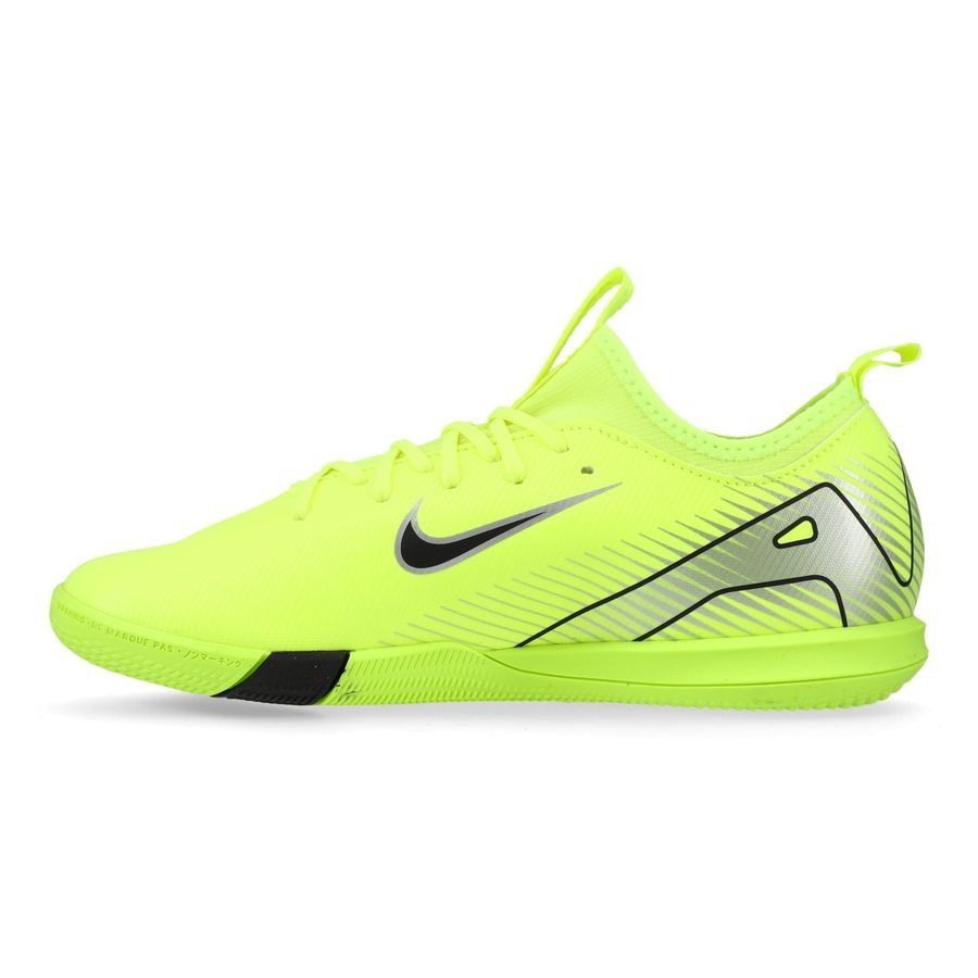 Nike Air Zoom Mercurial Vapor 16 Academy IC Mad Voltage - Jaune Fluo/Noir Enfant
