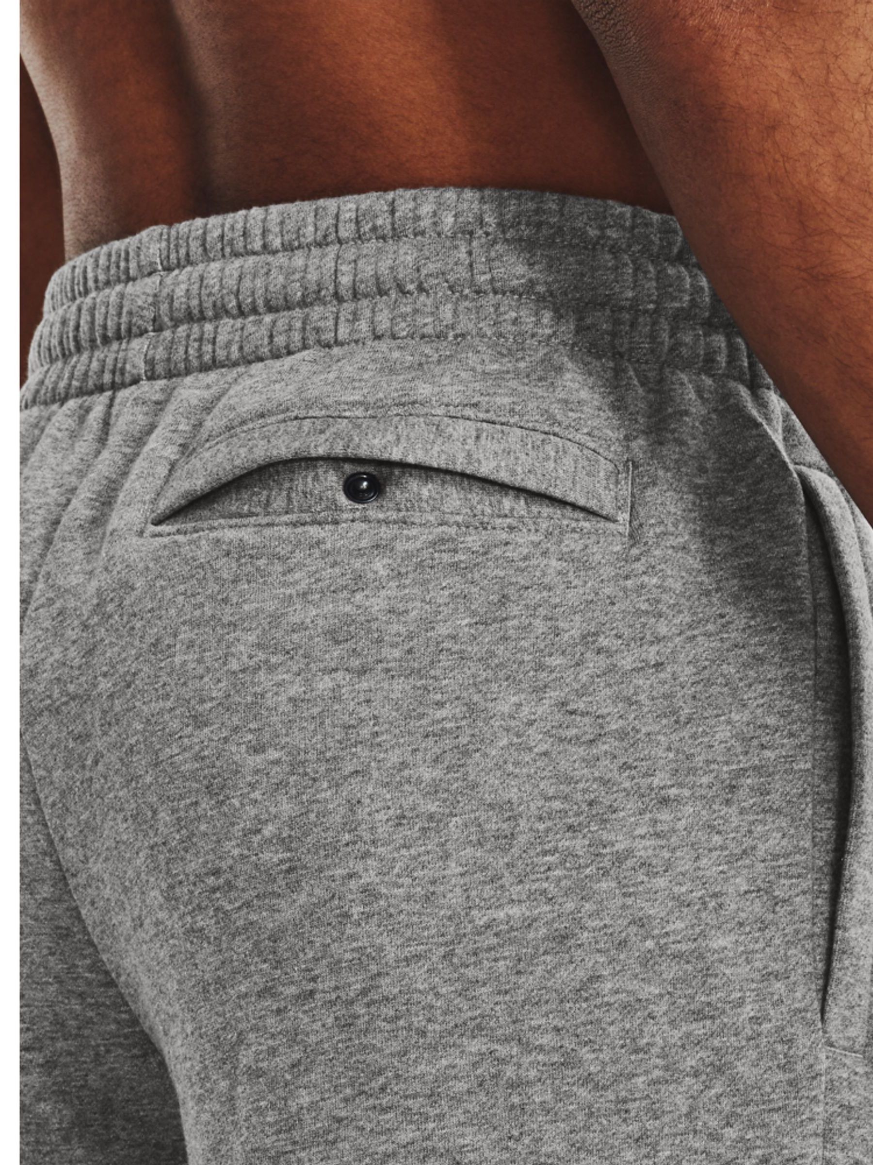 Grijs/wit - Under Armour Rival short van fleece