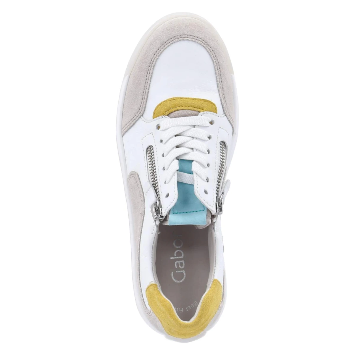 GaborLow Sneaker - neve/weis/sun/pool