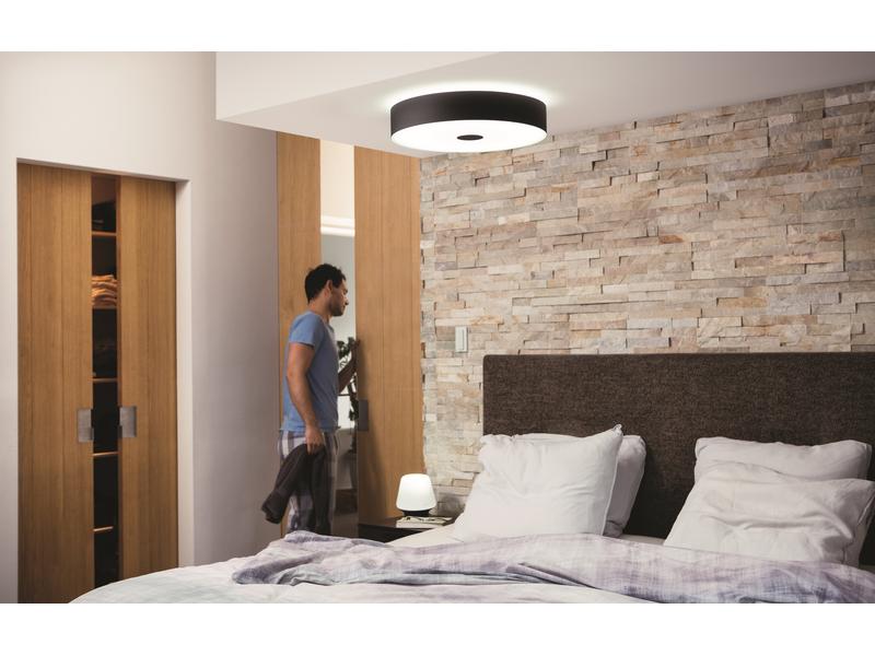 Philips Hue White Amb. Fair Deckenleuchte schwarz 2750 lm LED Deckenlampe