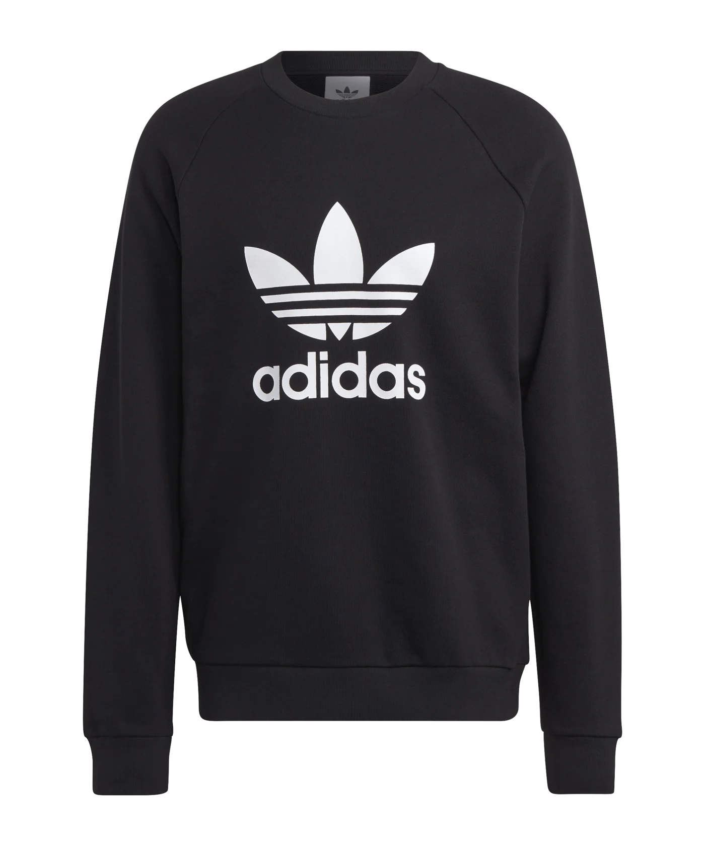 adidas Originals Trefoil Crew Sweatshirt Schwarz