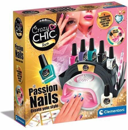 Clementoni - Crazy Chic Passion Nails - Nagelset